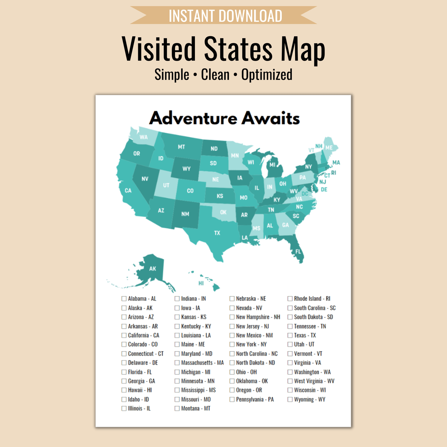 Visited States Map - Camper FAQs