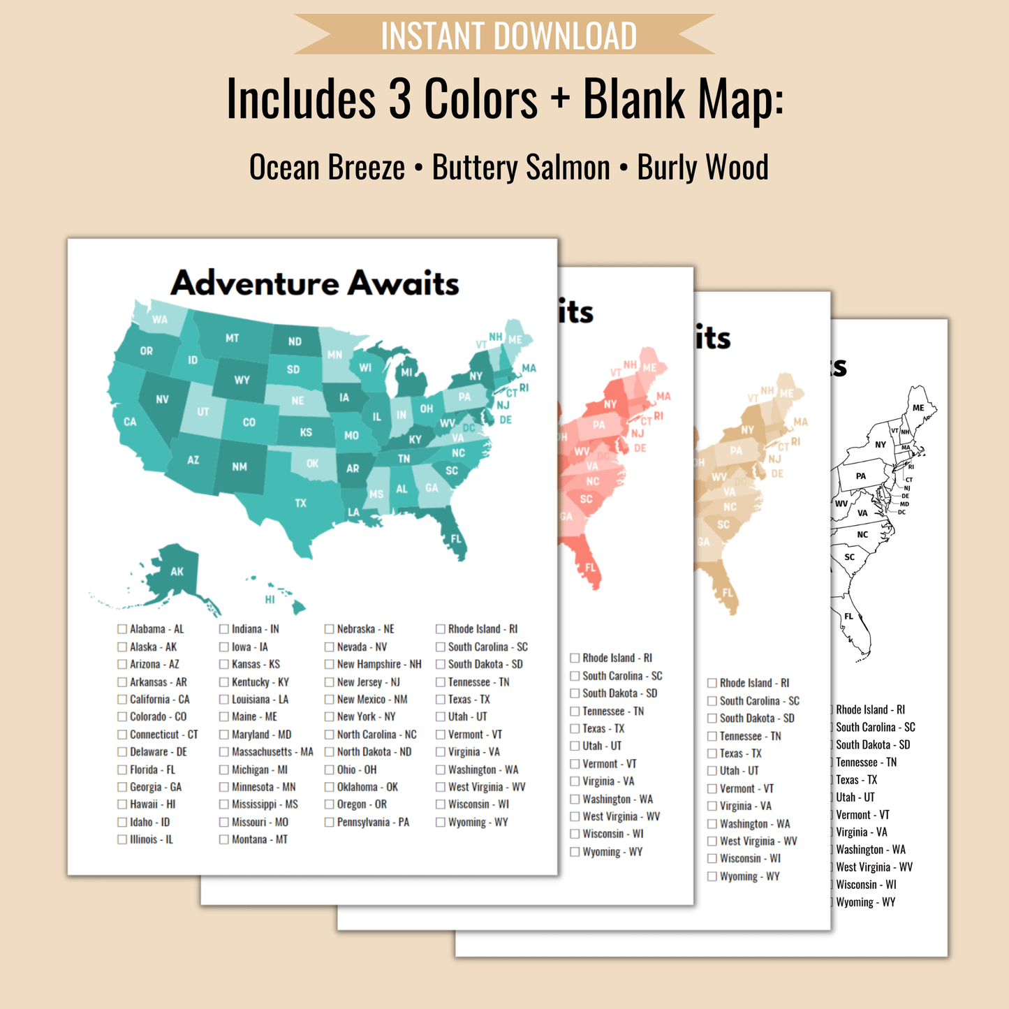 Visited States Map - Camper FAQs