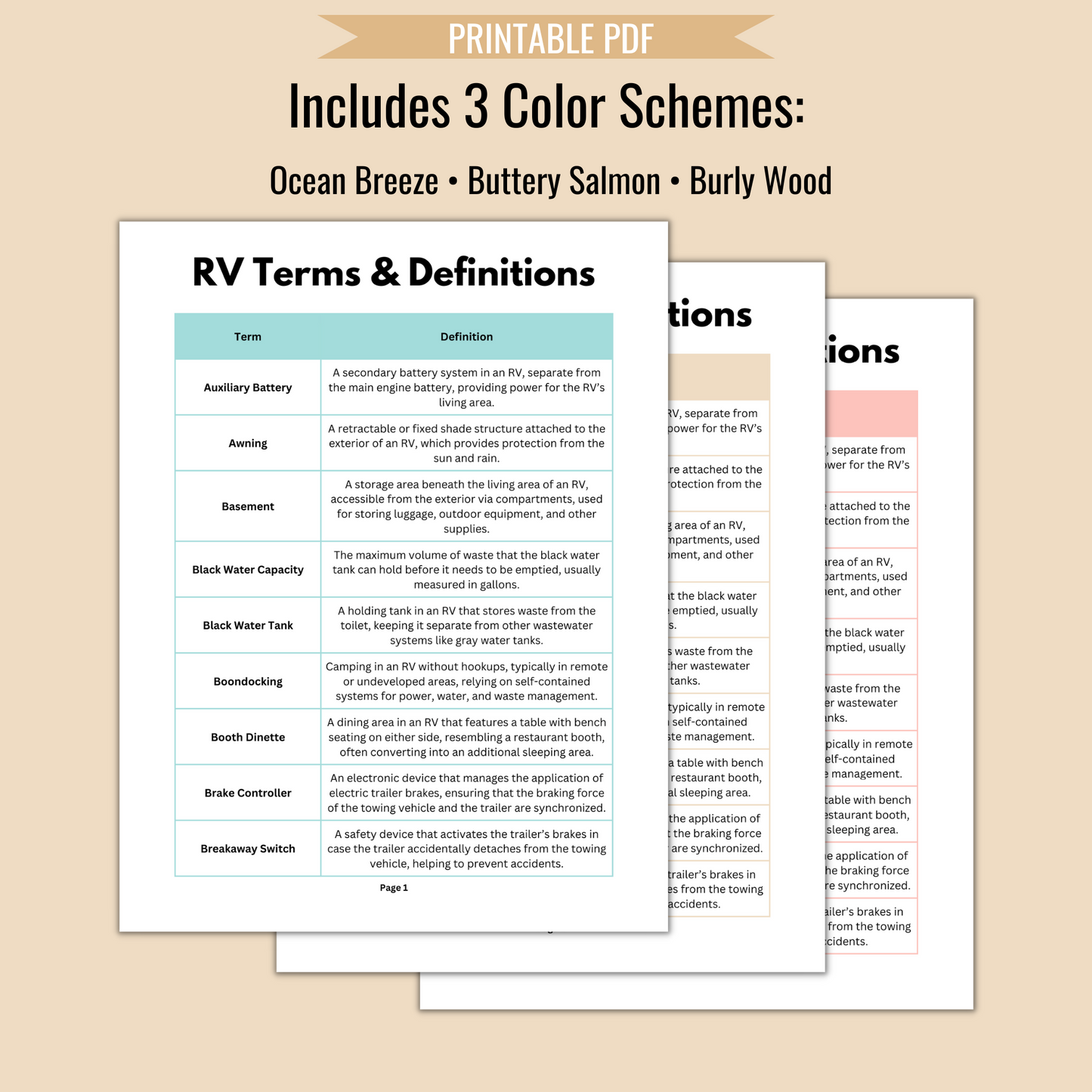 RV Terms & Definitions Guide (With Abbreviations & Slang)