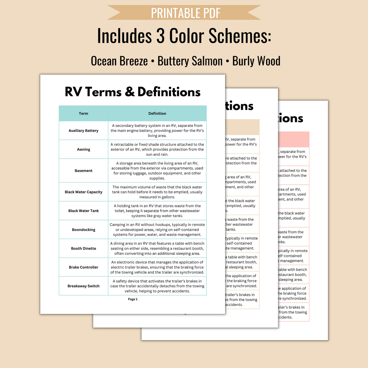 Rv Words RV Terms & Definitions Guide (With Abbreviations & Slang) – Camper FAQs