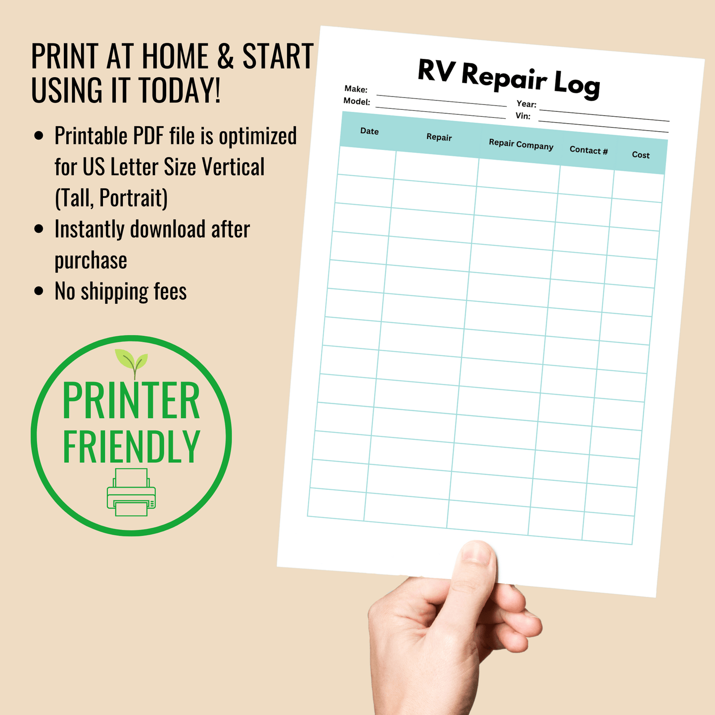 RV Repair Tracker - Camper FAQs