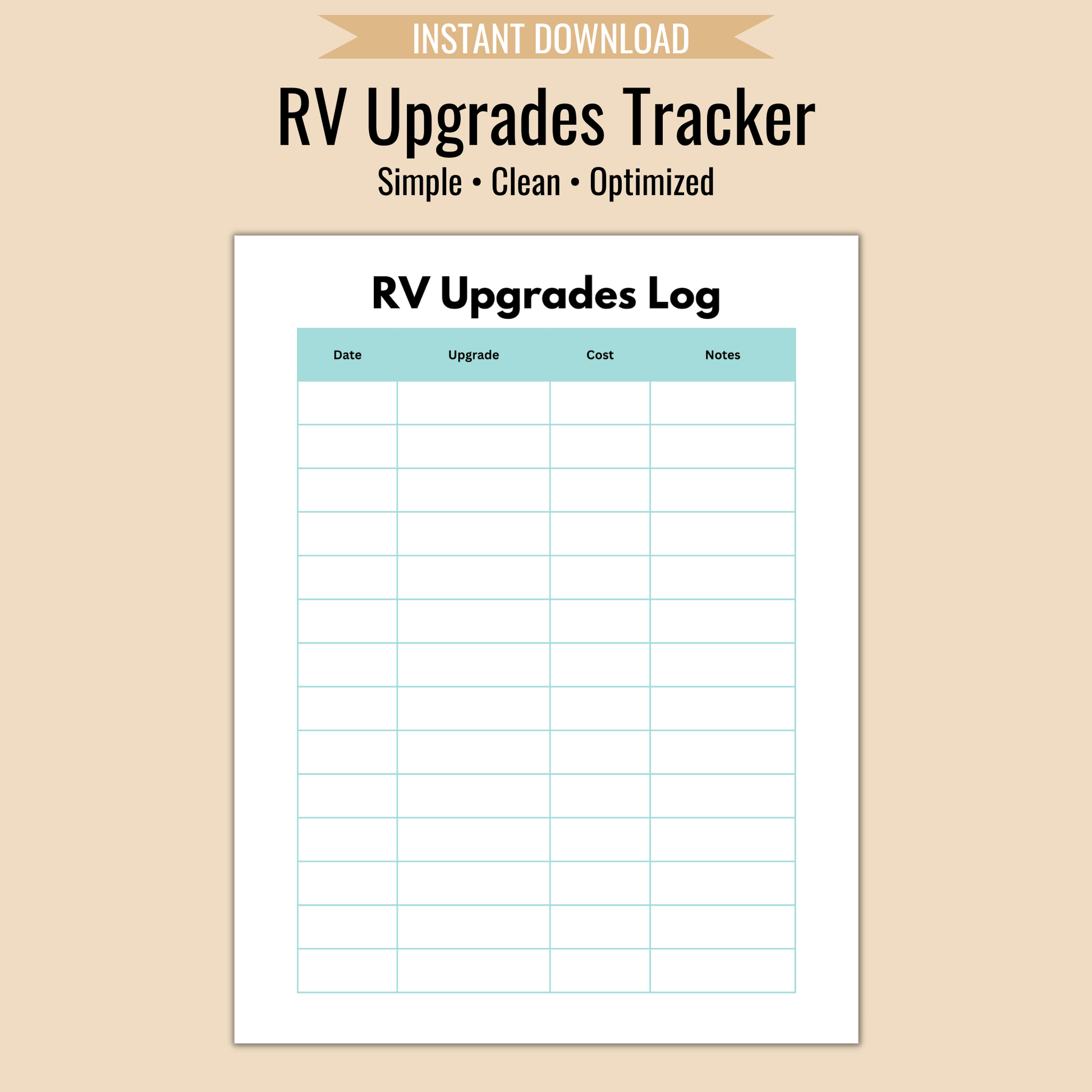 RV Upgrades Tracker - Camper FAQs